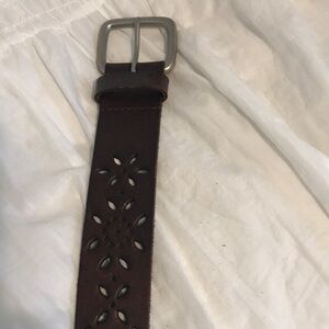 100% leather belt from Aeropostale